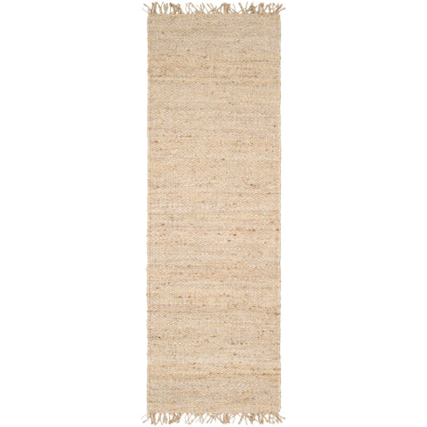 Image of Surya Jute Cottage Cream Rugs JUTE BLEACH