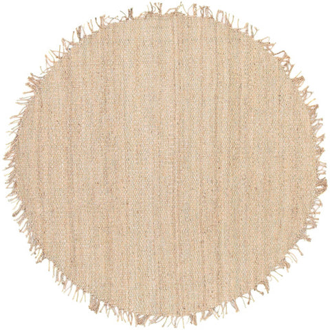 Image of Surya Jute Cottage Cream Rugs JUTE BLEACH