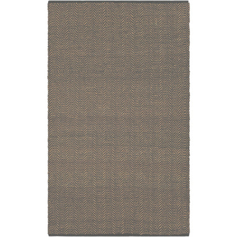 Image of Surya Karim Modern Charcoal, Wheat Rugs KAM-1002