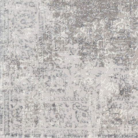 Image of Surya Katmandu Traditional Charcoal, Light Gray, Ivory, Medium Gray Rugs KAT-2301