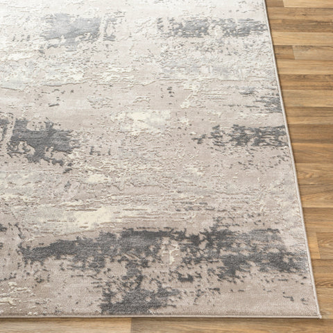 Image of Surya Katmandu Modern Charcoal, Light Gray, Medium Gray, Ivory Rugs KAT-2313