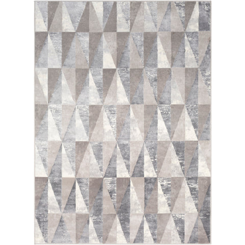 Image of Surya Katmandu Modern Charcoal, Light Gray, Medium Gray, Ivory Rugs KAT-2314