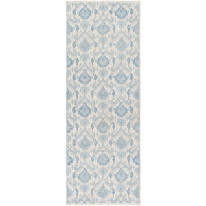 Surya Kilim Global Denim, White, Cream Rugs KLM-2300