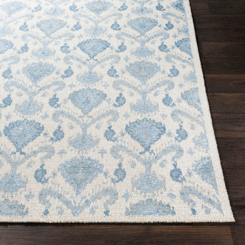 Image of Surya Kilim Global Denim, White, Cream Rugs KLM-2300