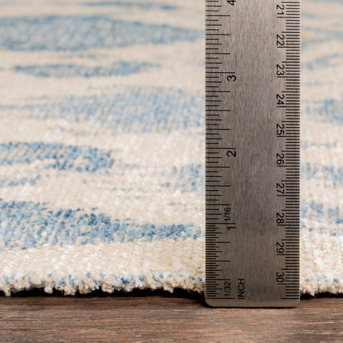 Image of Surya Kilim Global Denim, White, Cream Rugs KLM-2300