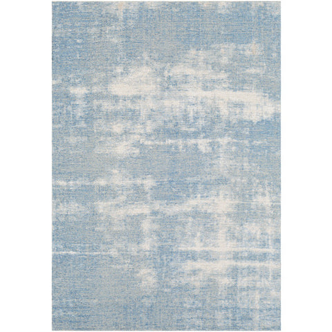 Image of Surya Kilim Modern Denim, White, Cream Rugs KLM-2307