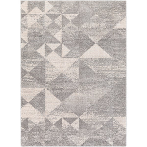 Surya Lula Modern Medium Gray, Ivory, Charcoal Rugs LAL-2301