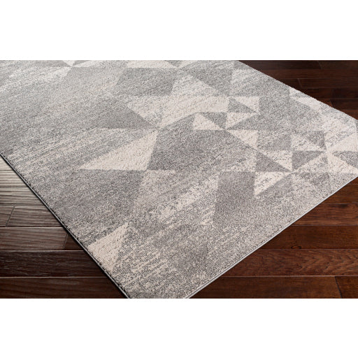 Surya Lula Modern Medium Gray, Ivory, Charcoal Rugs LAL-2301