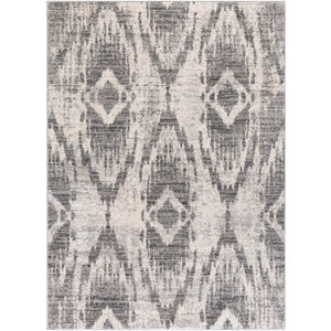 Surya Lula Modern Medium Gray, Ivory, Charcoal Rugs LAL-2302