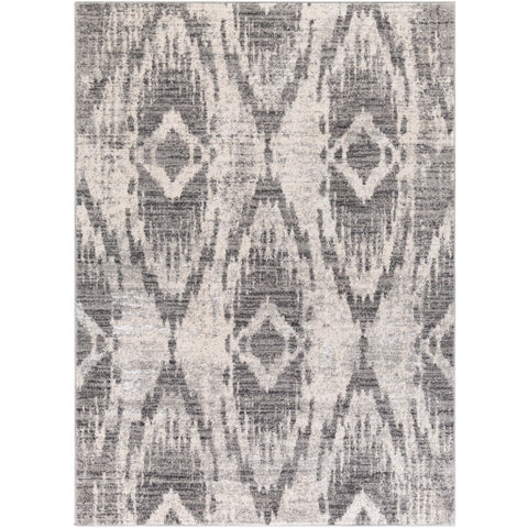 Image of Surya Lula Modern Medium Gray, Ivory, Charcoal Rugs LAL-2302