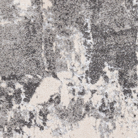Image of Surya Lula Modern Charcoal, Ivory, Medium Gray Rugs LAL-2307