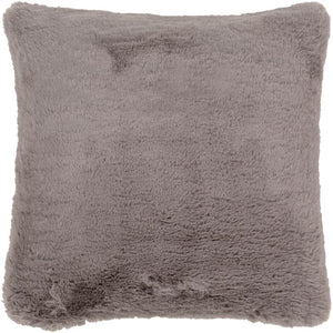 Surya Lapalapa Hide, Leather & Fur Medium Gray Pillow Cover LAP-003-Wanderlust Rugs