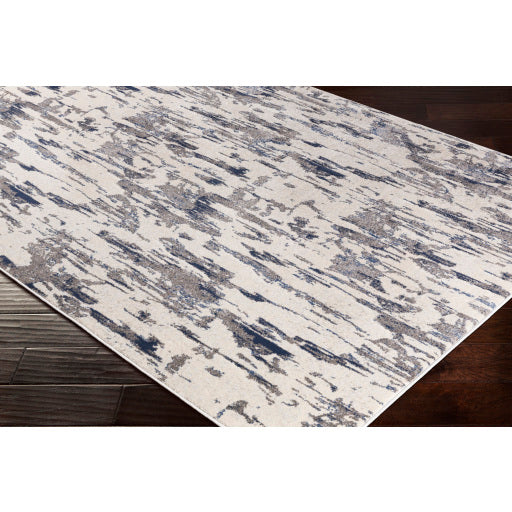 Surya Lagom Modern Charcoal, Pale Blue, Navy, Medium Gray, Ivory Rugs LGM-2302
