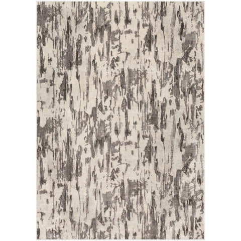 Image of Surya Lagom Modern Medium Gray, Charcoal, Light Gray, Ivory Rugs LGM-2303