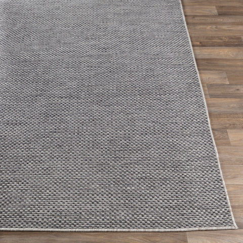 Image of Surya Laguna Modern Charcoal, Black, Medium Gray, Light Gray Rugs LGU-2306