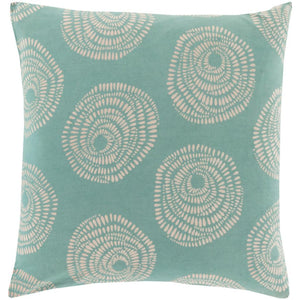 Surya Sylloda Modern Teal, Cream Pillow Kit LJS-005-Wanderlust Rugs