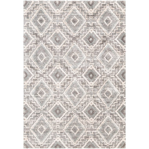 Surya La Maison Global Medium Gray, Cream, Charcoal, Wheat Rugs LMS-2304