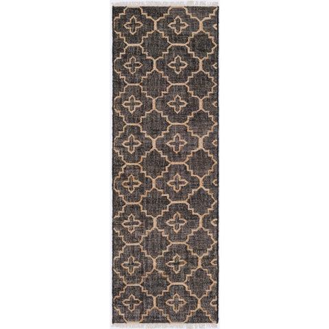 Image of Surya Laural Cottage Black, Khaki, Cream Rugs LRL-6013