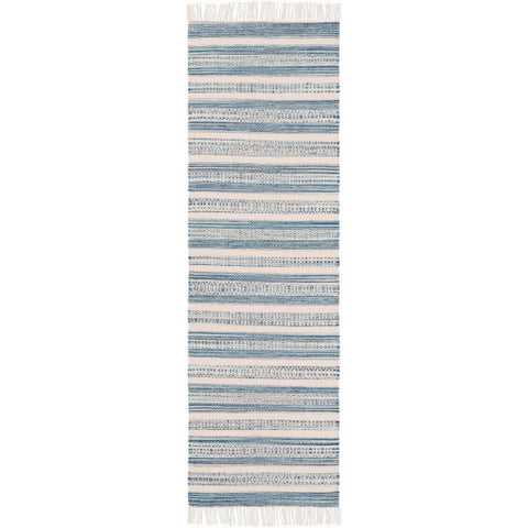 Image of Surya Lawry Cottage Navy, Pale Blue, Cream Rugs LRY-7001