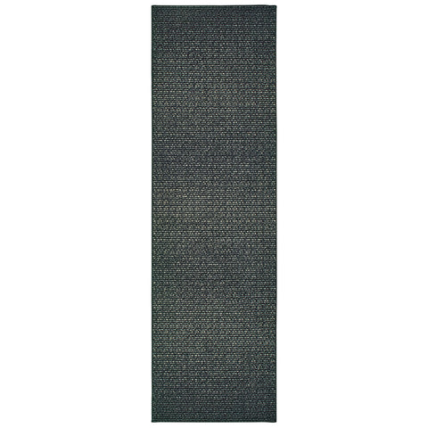 Image of Oriental Weavers Luna 2067B 2' 3" X 7' 6" Casual Black Ivory Abstract Runner Rug-Wanderlust Rugs