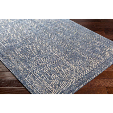 Image of Surya Livorno Traditional Denim, Charcoal, Khaki Rugs LVN-2301