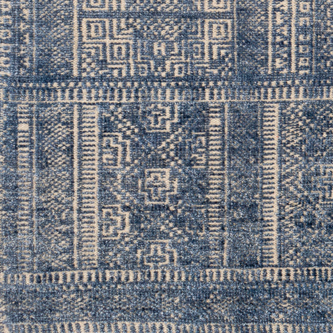 Image of Surya Livorno Traditional Denim, Charcoal, Khaki Rugs LVN-2301