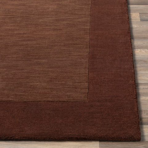 Image of Surya Mystique Modern Dark Brown Rugs M-294