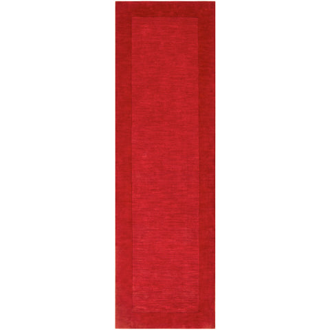 Image of Surya Mystique Modern Dark Red Rugs M-299