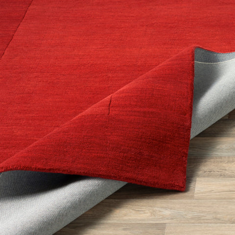 Image of Surya Mystique Modern Dark Red Rugs M-299