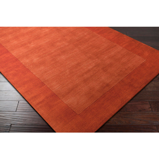 Surya Mystique Modern Burnt Orange Rugs M-300