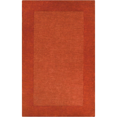 Image of Surya Mystique Modern Burnt Orange Rugs M-300