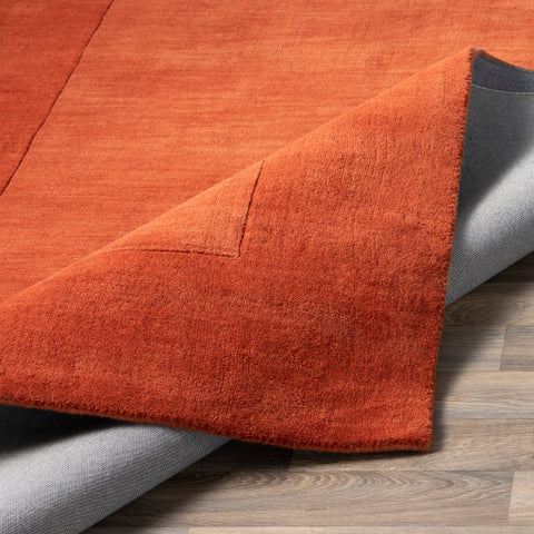 Image of Surya Mystique Modern Burnt Orange Rugs M-300