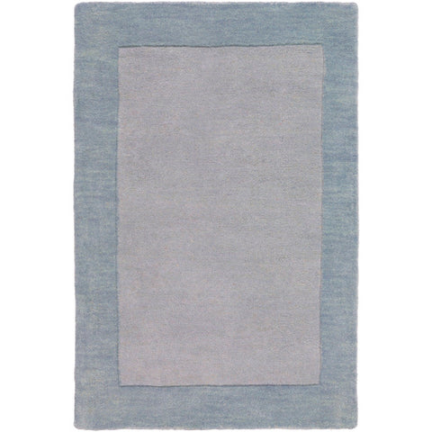 Image of Surya Mystique Modern Medium Gray, Aqua Rugs M-305