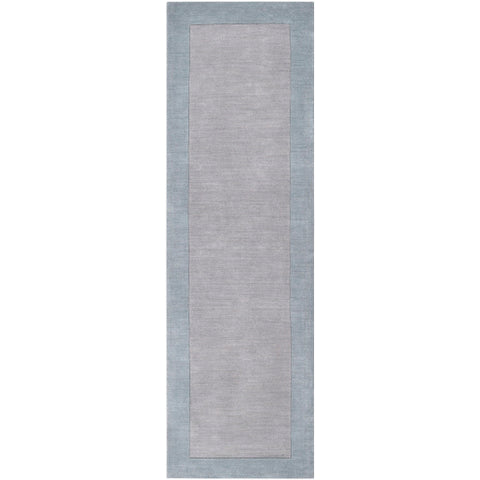 Image of Surya Mystique Modern Medium Gray, Aqua Rugs M-305