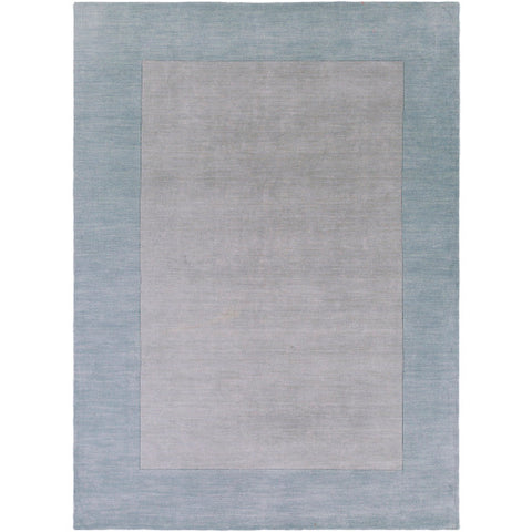 Image of Surya Mystique Modern Medium Gray, Aqua Rugs M-305