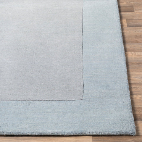 Image of Surya Mystique Modern Medium Gray, Aqua Rugs M-305