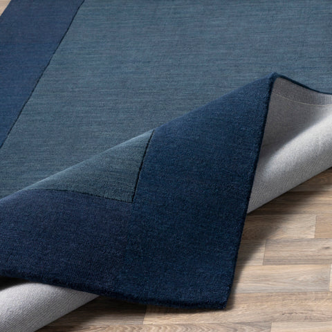 Image of Surya Mystique Modern Navy, Ink Rugs M-309