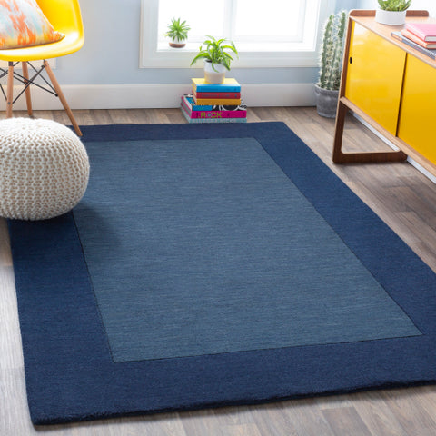 Image of Surya Mystique Modern Navy, Ink Rugs M-309