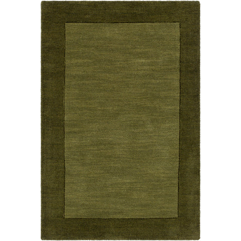 Image of Surya Mystique Modern Dark Green Rugs M-315