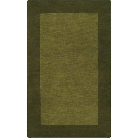 Image of Surya Mystique Modern Dark Green Rugs M-315