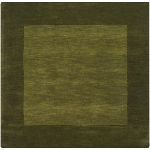 Image of Surya Mystique Modern Dark Green Rugs M-315