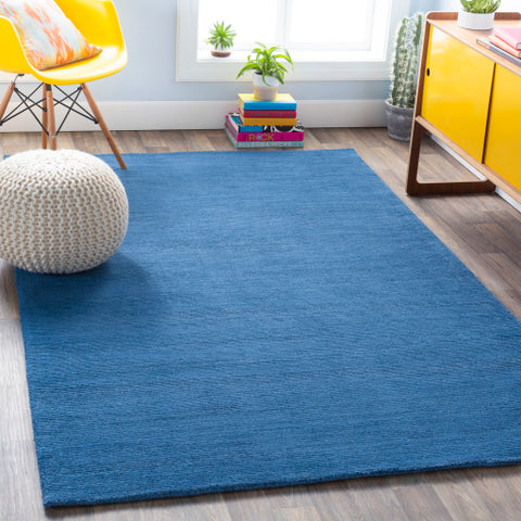 Image of Surya Mystique Modern Dark Blue Rugs M-330