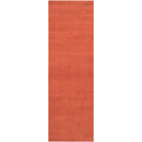 Image of Surya Mystique Modern Burnt Orange Rugs M-332