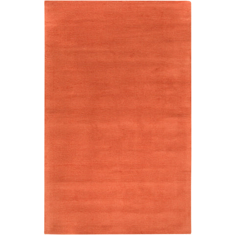 Image of Surya Mystique Modern Burnt Orange Rugs M-332