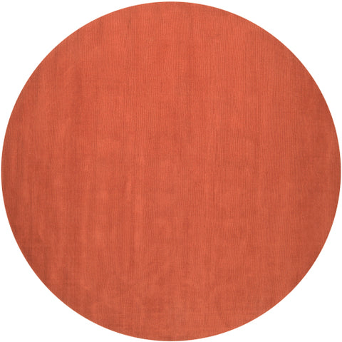 Image of Surya Mystique Modern Burnt Orange Rugs M-332