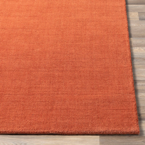 Image of Surya Mystique Modern Burnt Orange Rugs M-332