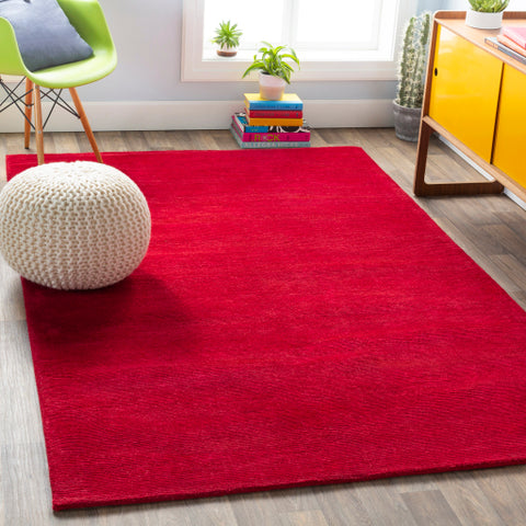 Image of Surya Mystique Modern Garnet Rugs M-333