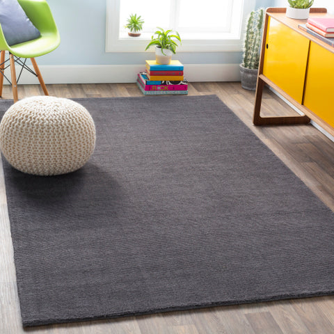 Image of Surya Mystique Modern Charcoal Rugs M-341