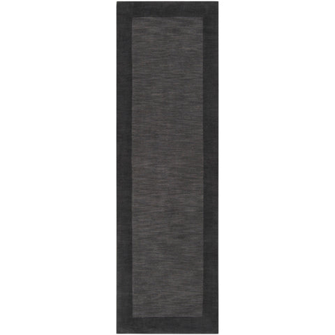Image of Surya Mystique Modern Charcoal, Black Rugs M-347