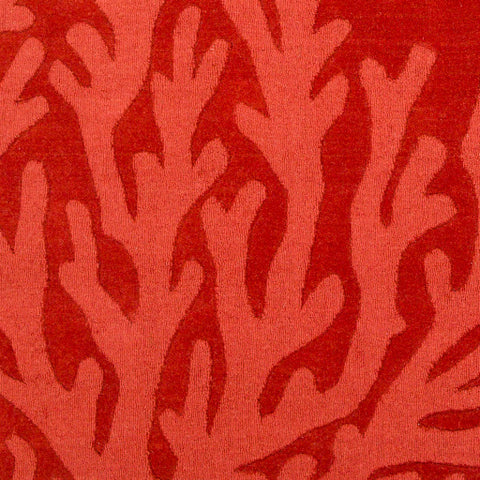 Image of Surya Mystique Coastal Dark Red Rugs M-5458